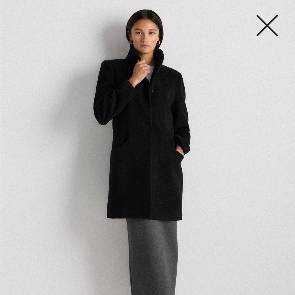 NWT Quince Wool Cashmere Cocoon Coat NWT medium